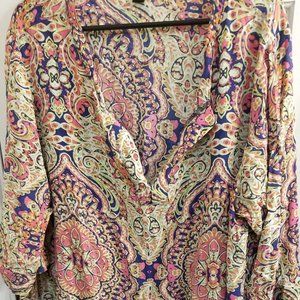 New Directions Bright Colored Top Size 2xl